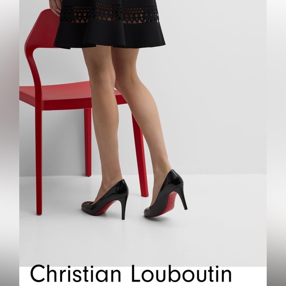 CHRISTIAN LOUBOUTIN
Pumppie Red Sole Calfskin Leather Round Toe, NEW - Picture 3 of 16